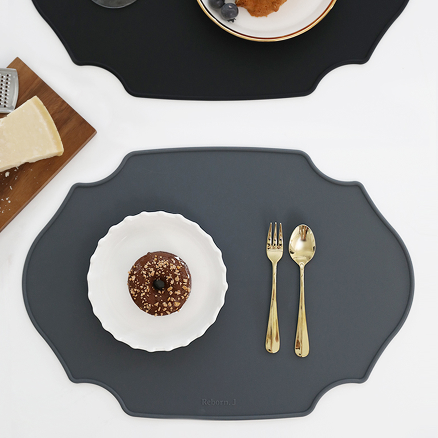 실리실리 웨이브 실리콘 식탁매트 테이블매트