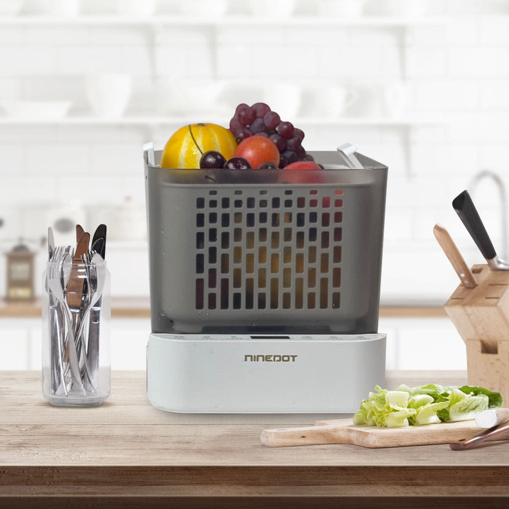 나인닷 초음파 세척기 사용 예시 이미지