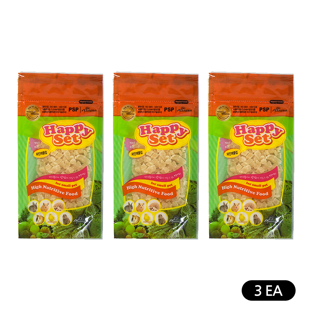 [초록끈] 애니멀밥 해피세트 파인애플칩 70g 3개입 - 상품 이미지