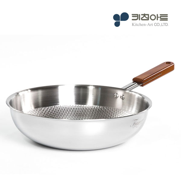 키친아트 인덕션 후라이팬 통5중 스텐304 인덕션용 프라이팬 20cm - 상세 이미지 4