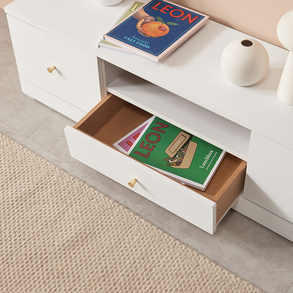 윈썸 피오니 1단 1200 미니거실장 원룸티비다이 티비거실장