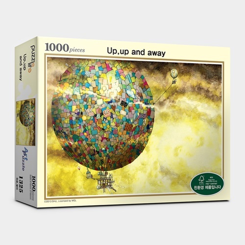 직소퍼즐 1000피스 위로멀리 PL1325 - 상품 이미지