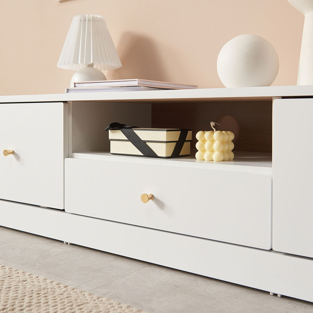 윈썸 피오니 1단 1200 미니거실장 원룸티비다이 티비거실장