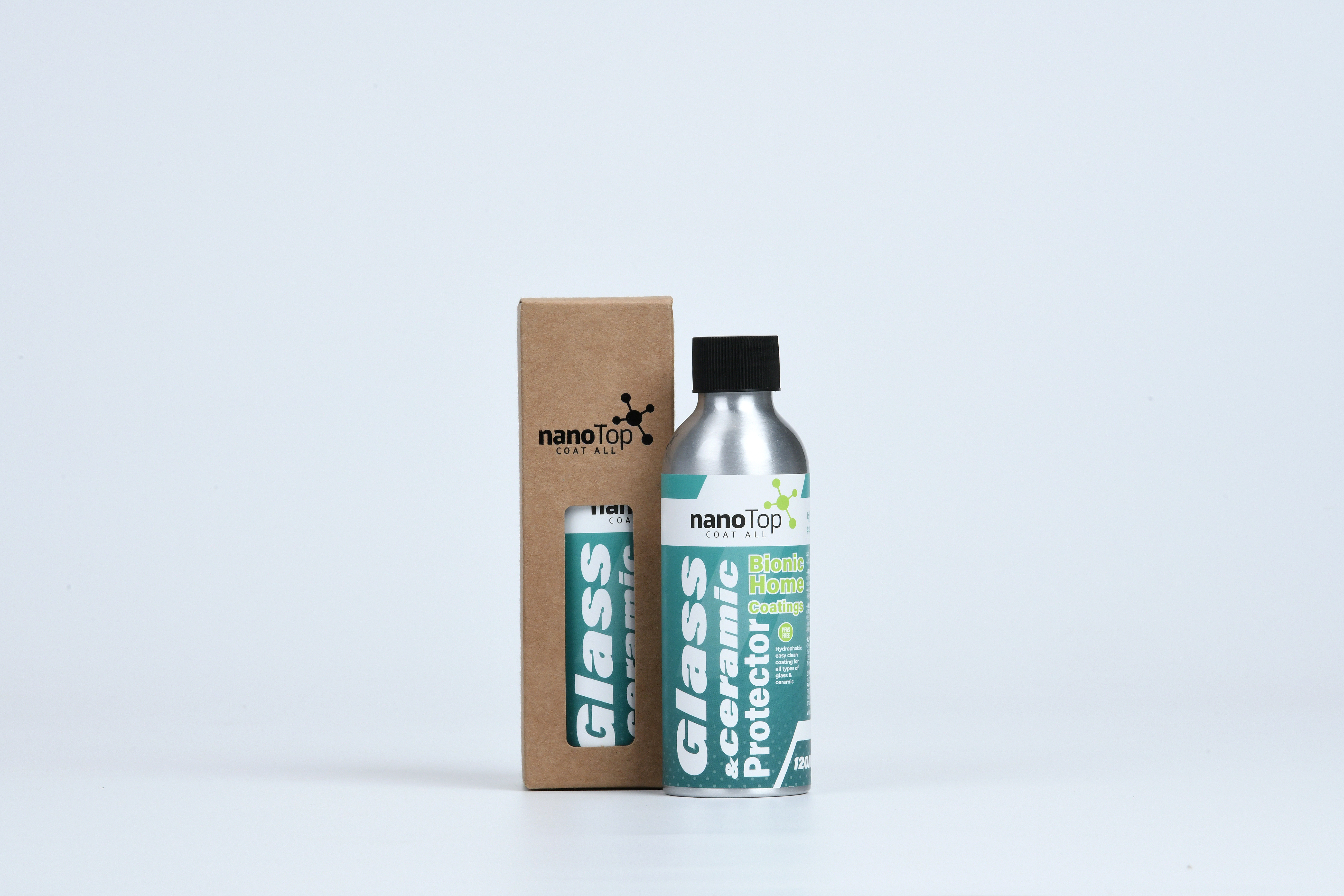 나노탑 글래스&세라믹프로텍터 120ml 인조대리석 씽크대상판 샤워부스 욕조 셀프나노코팅 - 상세 이미지 2