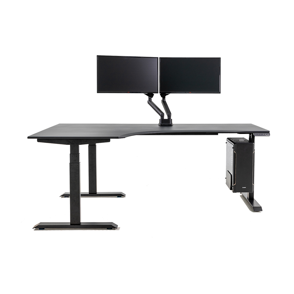 루나랩 모션데스크 스탠딩 높이조절 책상 듀얼모터블랙커브1200