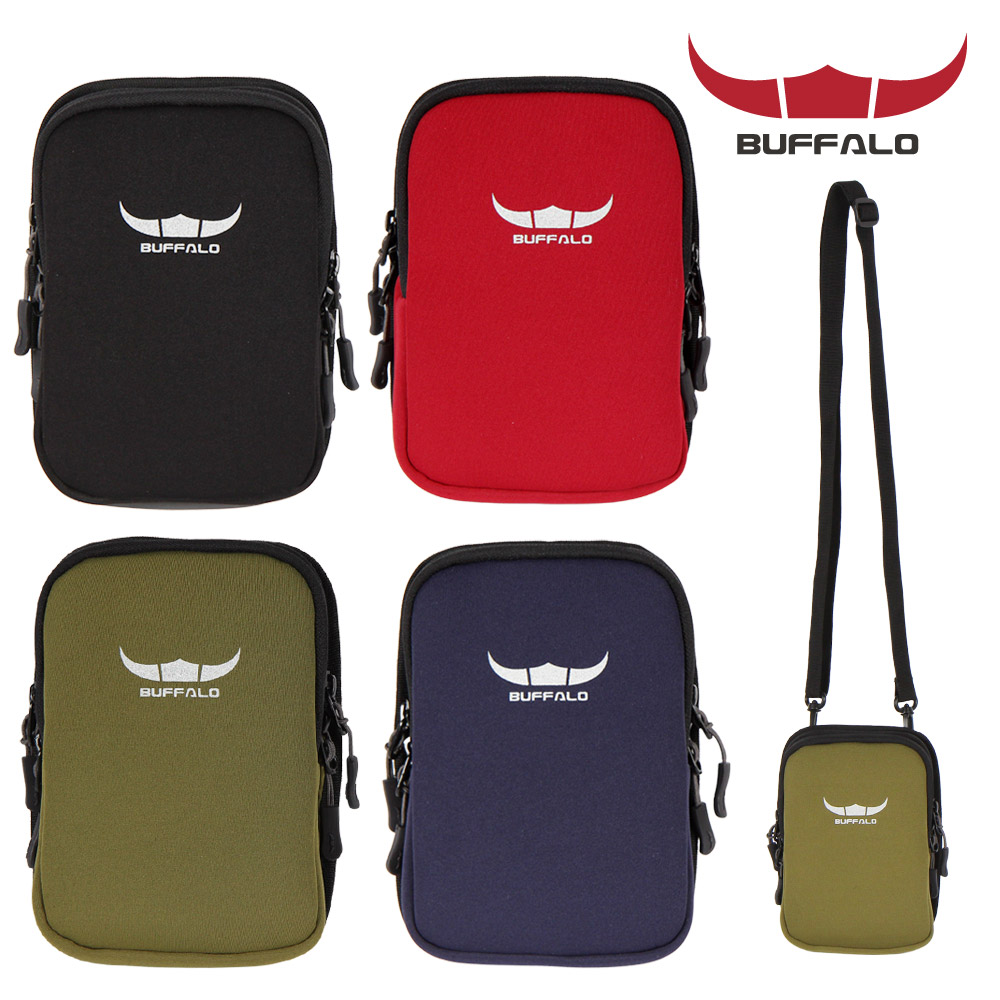 버팔로 네오프렌 휴대폰파우치 소형가방 크로스백 미니가방