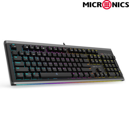 마이크로닉스 WARP WK-1 마닉축 RGB 키보드 블랙 (적축)