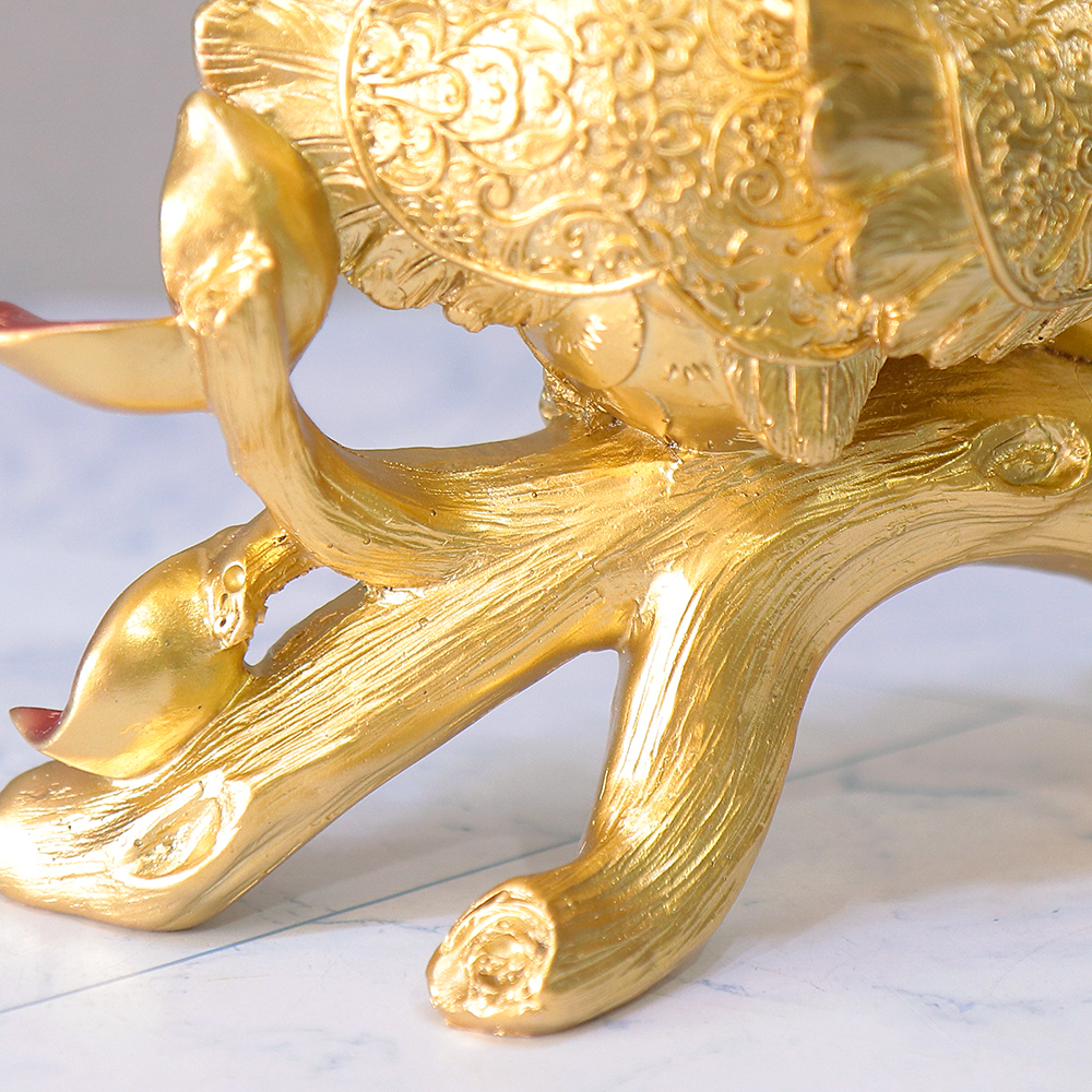 황금 부엉이 돈나무 장식품 풍수 인테리어 소품 개업선물 집들이선물 G20