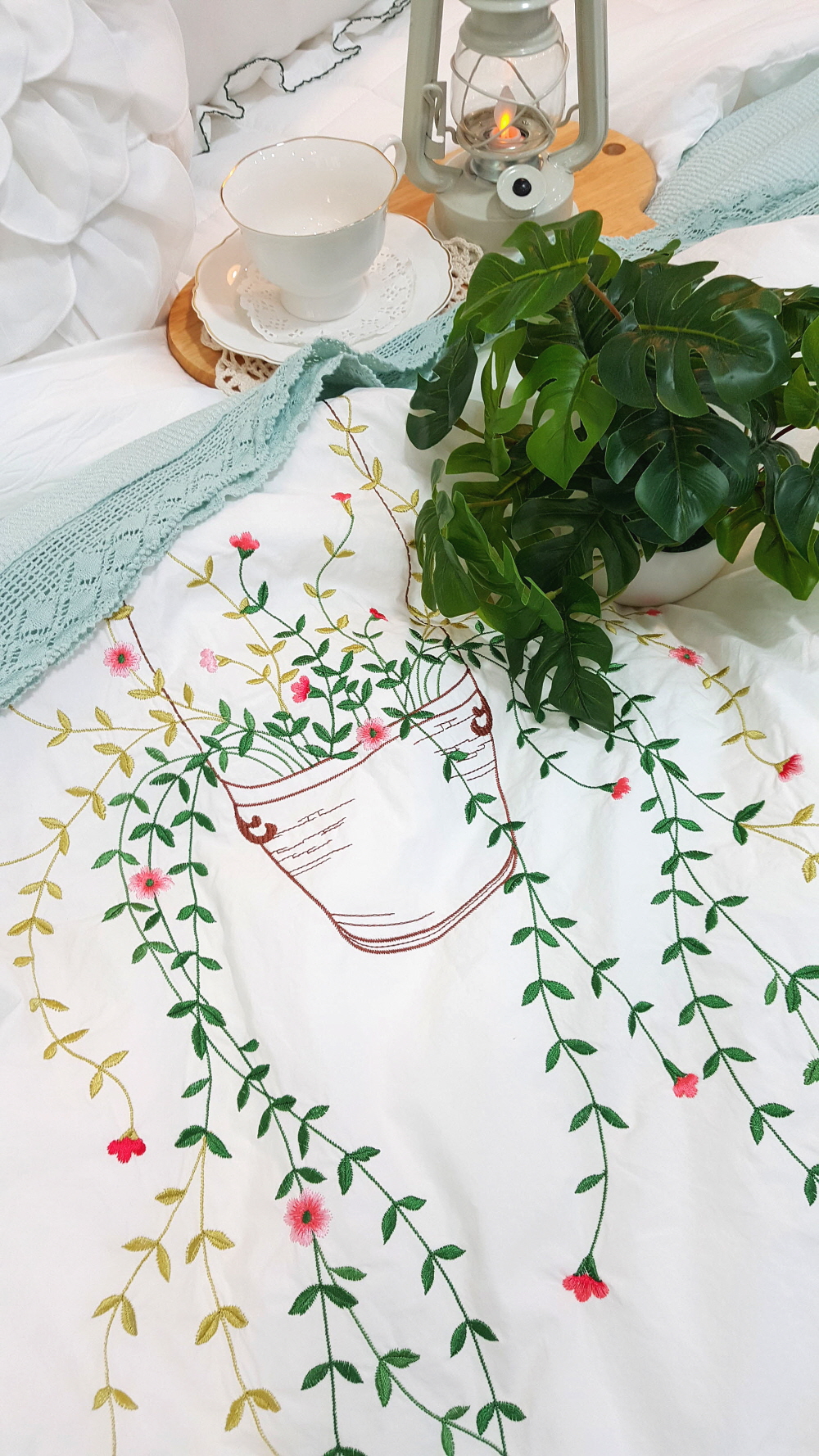 호텔이불 신혼 혼수이불 라지킹침구세트 침구류 로즈마리