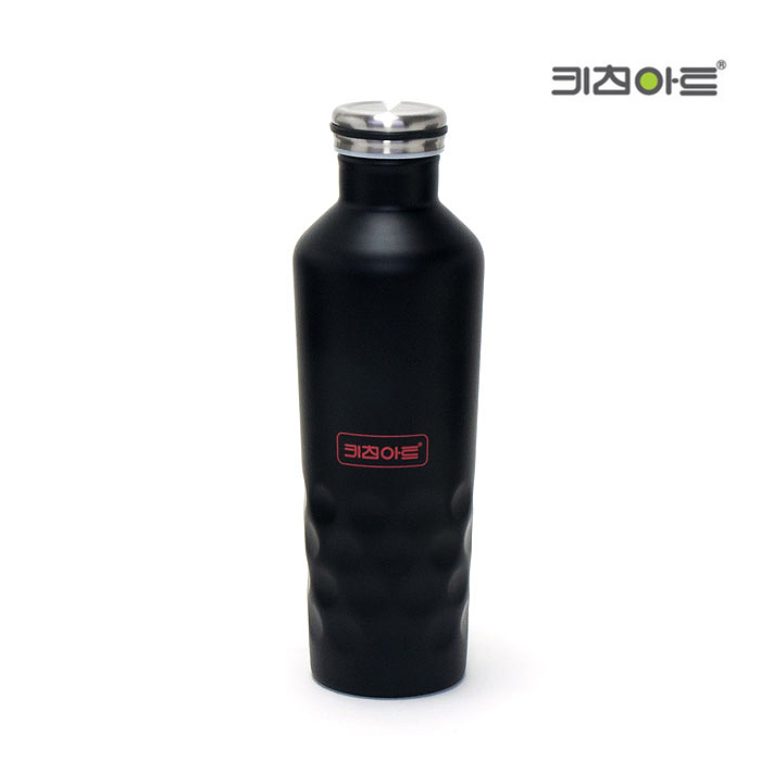 키친아트 네이쳐 블랙 스텐 보온병 텀블러 500ml - 메인 이미지