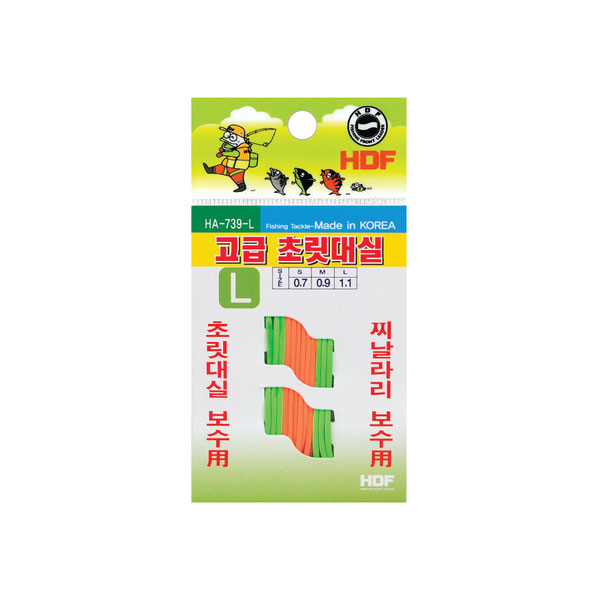해동 고급 초릿대실 M HA-739 막대찌보수 낚시소품 - 상품 이미지