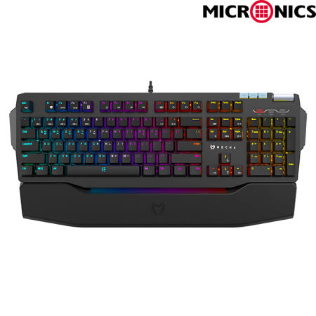 마이크로닉스 MECHA ZK-1 RGB 기계식 키보드 (갈축)