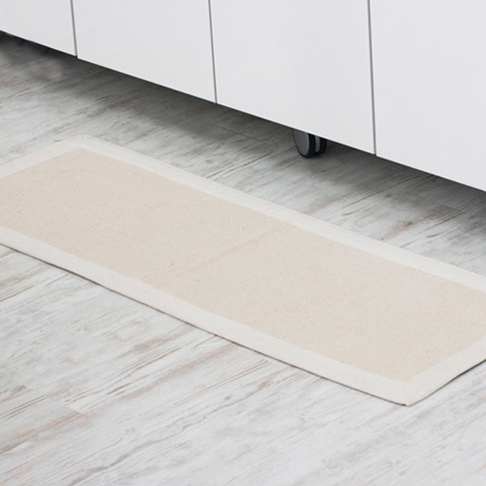 코디앙스 로렐 면 100% 핸드메이드 주방 매트 발매트 120cm x 40cm - 상세 이미지 2