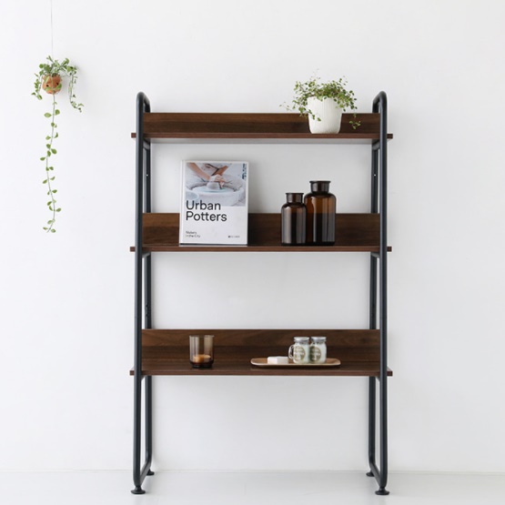 인테리어 장식장 엔틱장식장 상패 트로피 오크 빈티지 오픈 수석 철제 원목 도자기 진열장