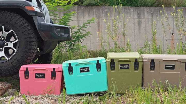 밤켈 쿨러 감성 캠핑 연출