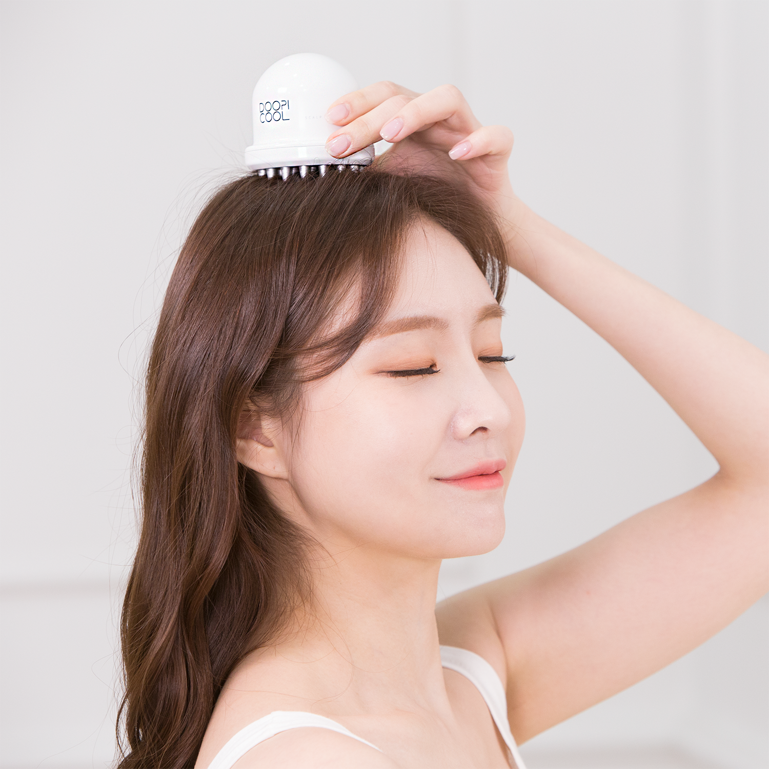 쿨링 두피마사지기 두피열 내리기 쿨링기 두피관리기 혈액순환