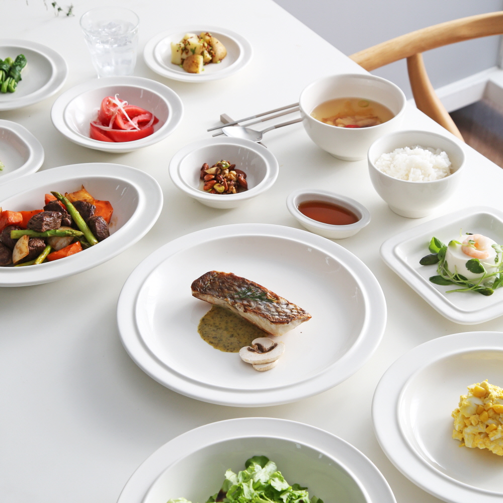 시라쿠스 메이플 빈티지 레트로 디저트 카페 브런치 / 브래드 접시 15cm - 상세 이미지 4