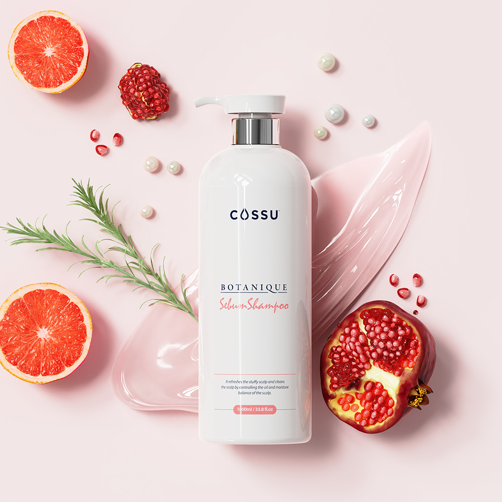 코쉬 보타니끄 세범 샴푸 1000ml 지성두피 딥클렌징 미용실 대용량샴푸 - 상세 이미지 2