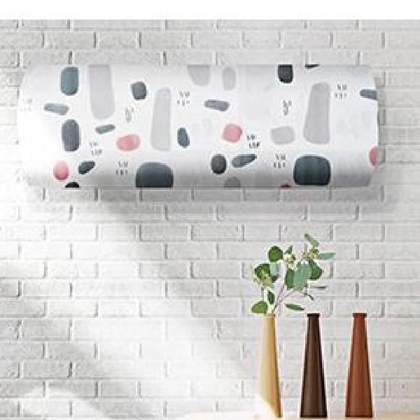 (랜덤)벽걸이 에어컨 덮개 에어컨 차양막 케이스 에어컨 보관 커버 차단막 가리개 덥게