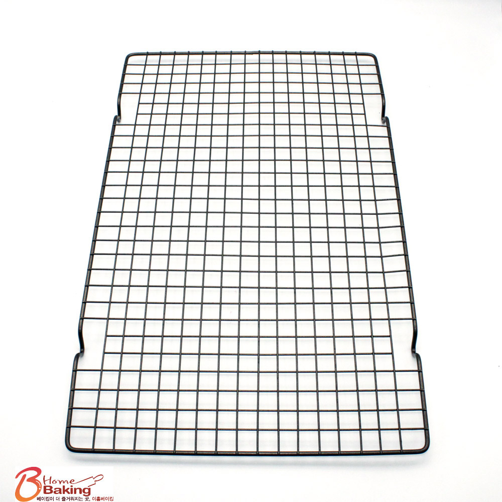 메탈골드다용도멀티식힘망 직사각 25.5x40.6cm 빵 트레이 쿠키 베이킹채반 논스틱 - 메인 이미지
