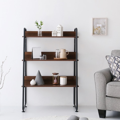 인테리어 장식장 엔틱장식장 상패 트로피 오크 빈티지 오픈 수석 철제 원목 도자기 진열장