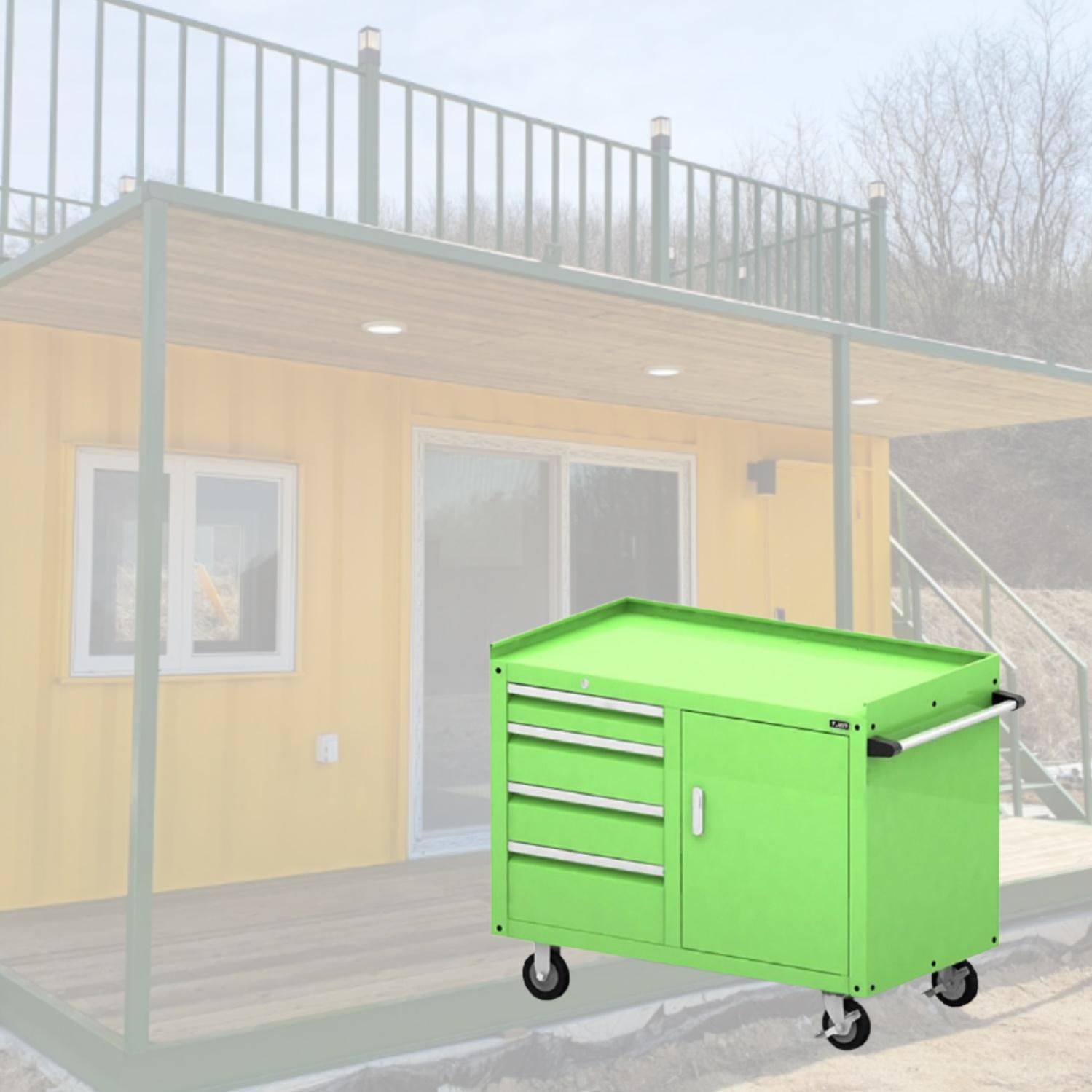 야외 창고 이동식 전원 주택 간이 농기구 보관함 농막