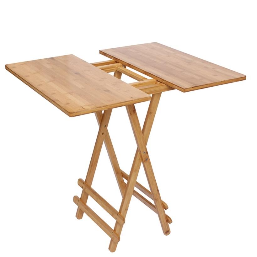 캠핑용 선반 베란다홈캠핑 폴딩 아이스 박스 받침대 거치대 뱀부 테이블 조리대 쿨러 스탠드