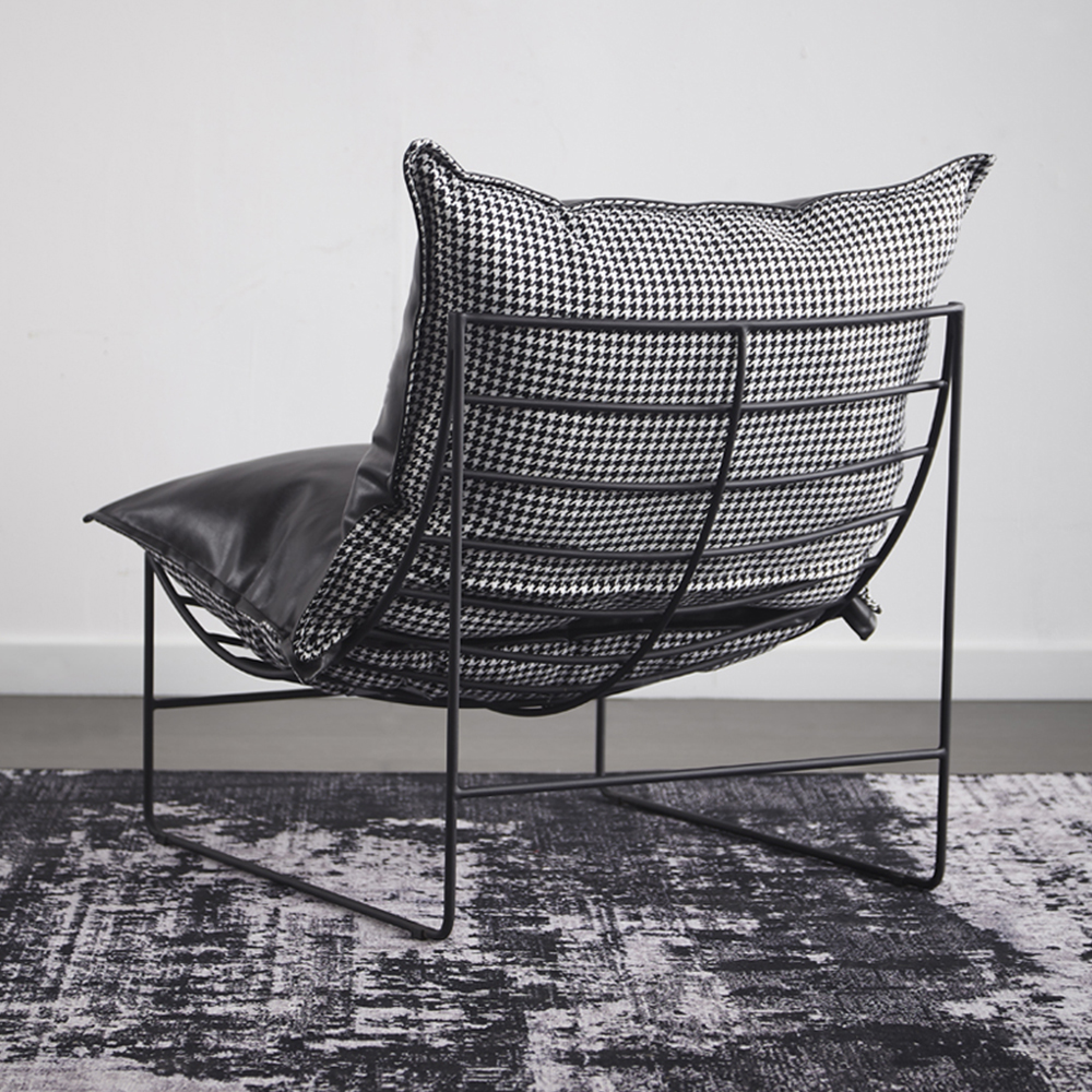 미니멀리즘 철제 프레임 1인 2인 3인 패브릭 쇼파 거실 침실 카페 매장 의자