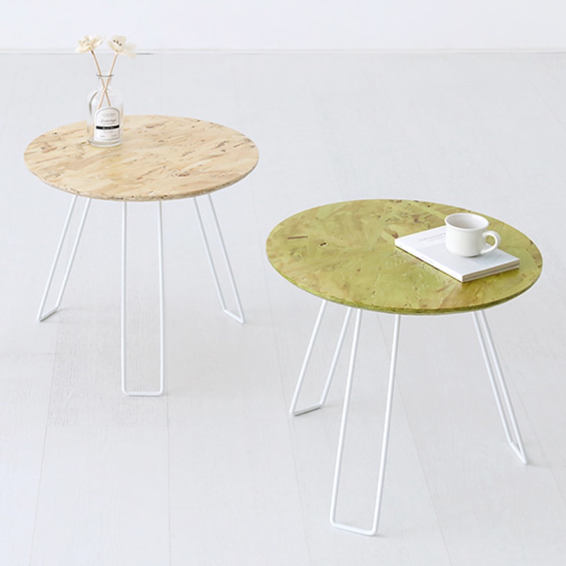 높은 사이드테이블 얇은 안방 테이블 카페 미니테이블