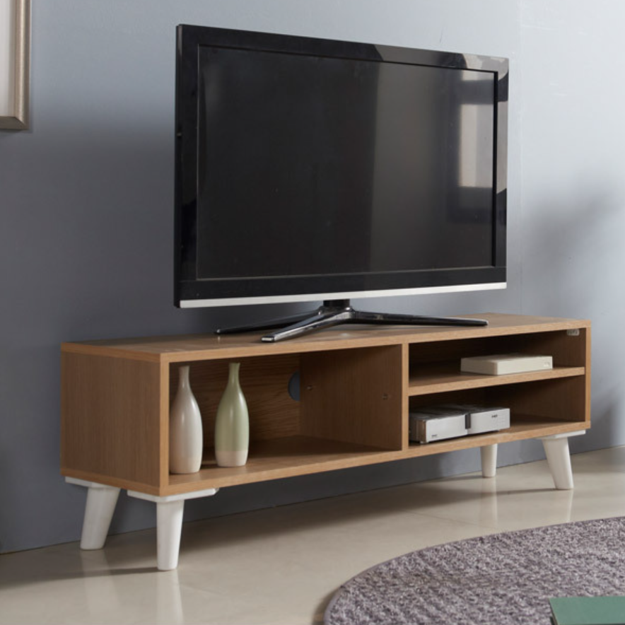 오픈형 미니 거실장 낮은 거실장 화이트 tv 서랍장 고급 티브다이 안방 원룸 미니 티비장