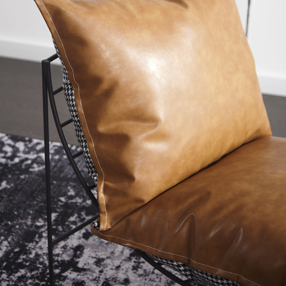 미니멀리즘 철제 프레임 1인 2인 3인 패브릭 쇼파 거실 침실 카페 매장 의자