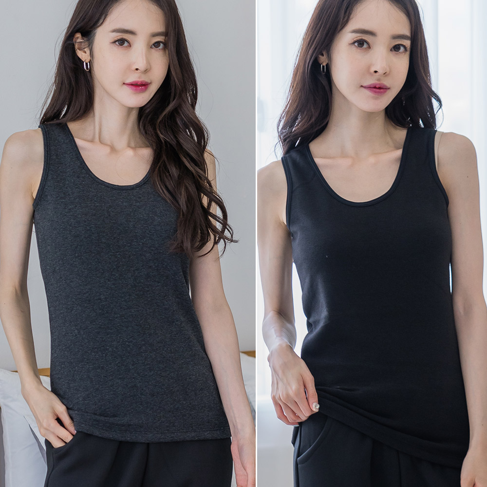에이원 여성용 융 민소매 나시 런닝 77153 - 상세 이미지 5