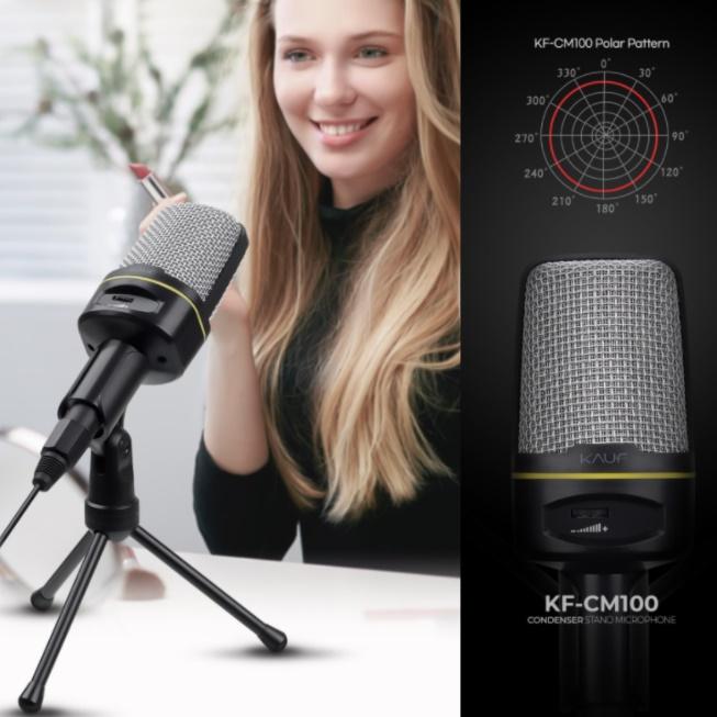 책상용 방송용마이크 유튜브마이크 녹음 수업 강의 유튜버마이크