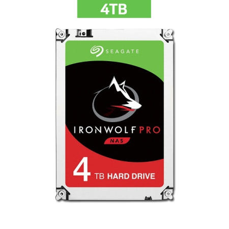 Seagate 씨게이트 아이언울프 프로 4TB NAS HDD 5년워런티 ST4000NT001