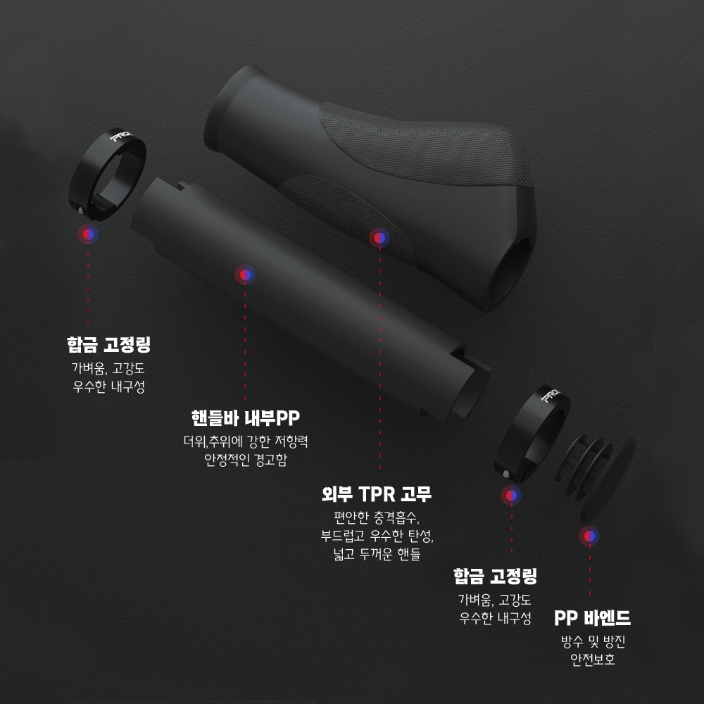 자전거 핸들 그립 로드 자전거 핸들바 보조 손잡이 그립 - 상세 이미지 5