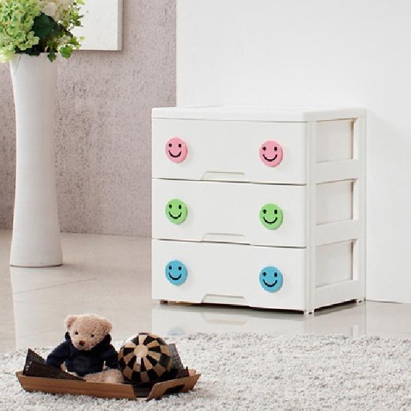 3단 아기옷수납장 유아 장난감 수납장 미니카 자동차정리대 장난감정리장