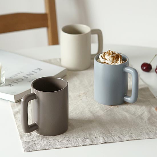 에라토 플랑 베이직 데일리 세라믹 카페 머그컵 1p 생일선물 답례품