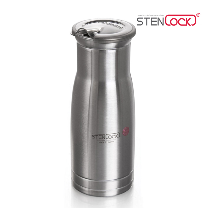 스텐락 스테인레스 304 물병 가정용 업소용 스텐물병 2호 1200ml - 상품 이미지