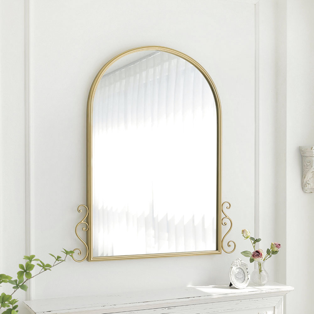 벨몽 골드 아치 인테리어 벽거울 북유럽 미드센츄리 빈티지 욕실 화장실 화장대 벽걸이 거울