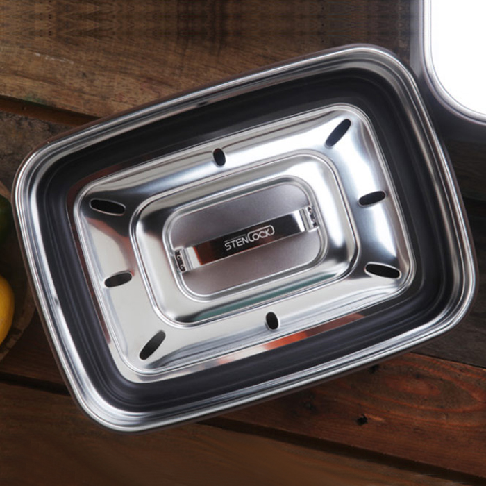 스텐락 스텐 다용도 신선 누름판 절임용 김치 장아찌 효소 누름독 누루미 소 - 상품 이미지