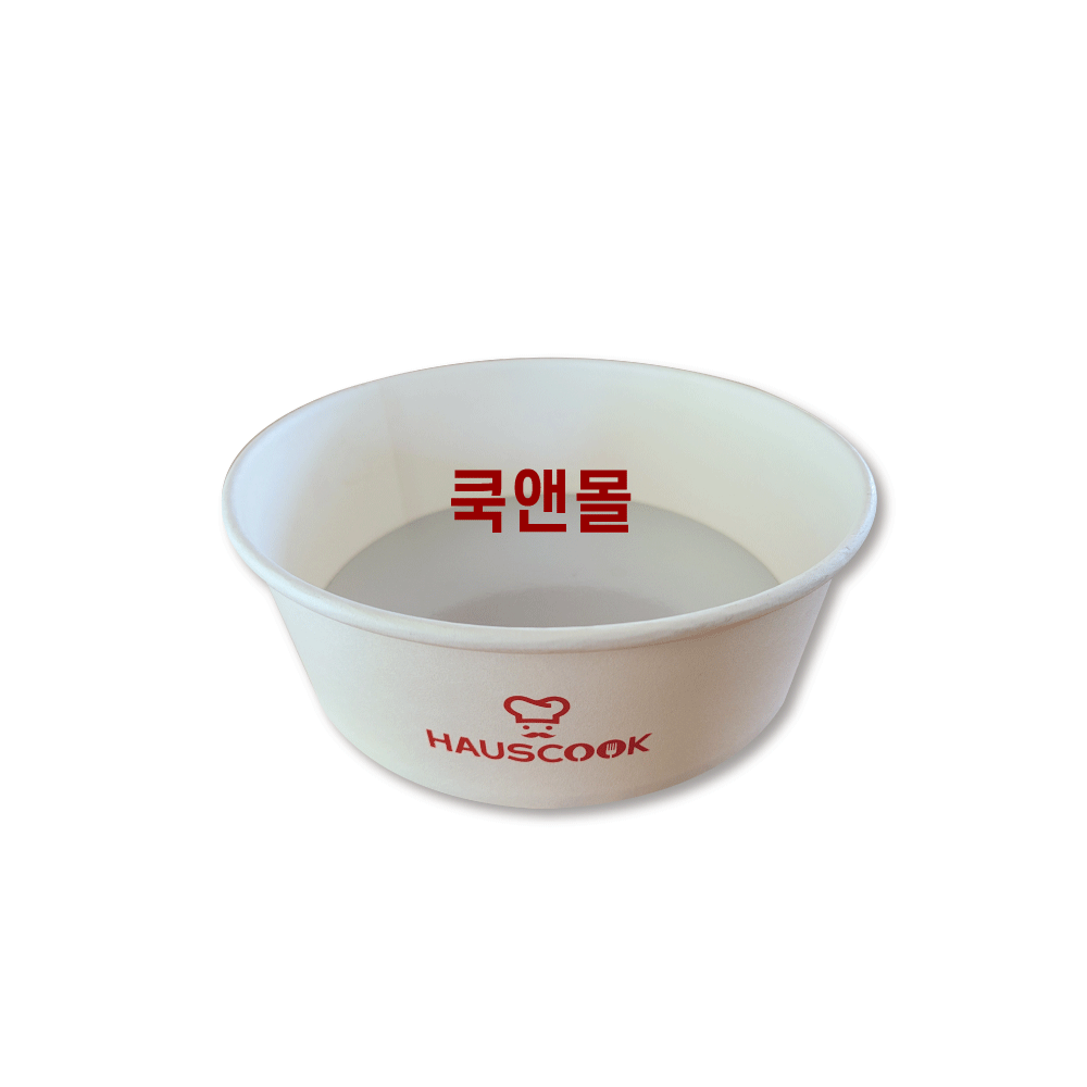 인덕션종이용기 50개 하우스쿡 셀프 라면 종이냄비 뽀글이 피씨방라면