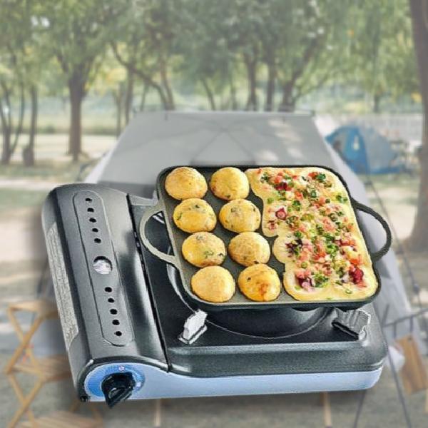 타코야끼 기계 캠핑 타코야끼 만들기 타코야키팬 16구