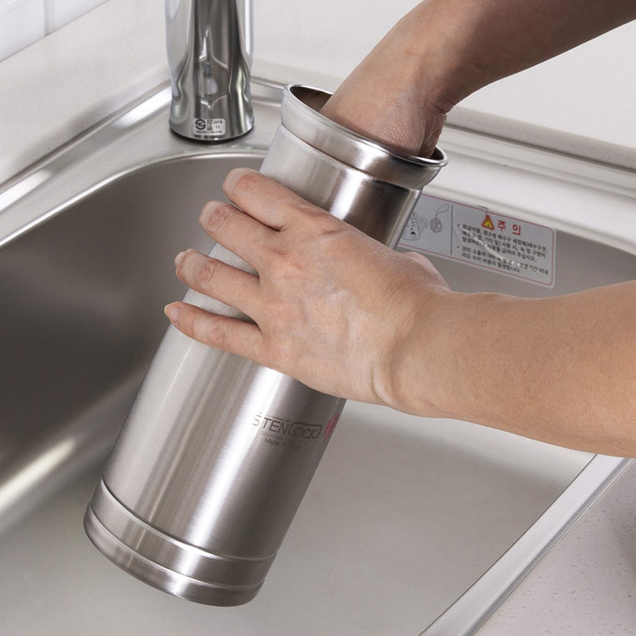 스텐락 스테인레스 304 물병 가정용 업소용 스텐물병 2호 1200ml - 상세 이미지 4
