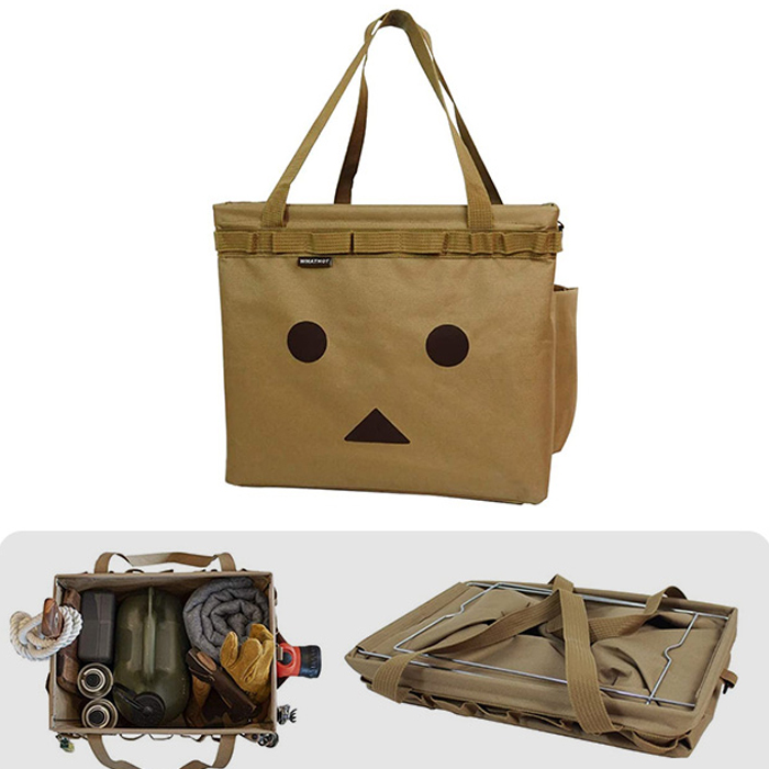 WHATNOT 왓낫 원터치 버킷 감성캠핑 다용도 가방 단보