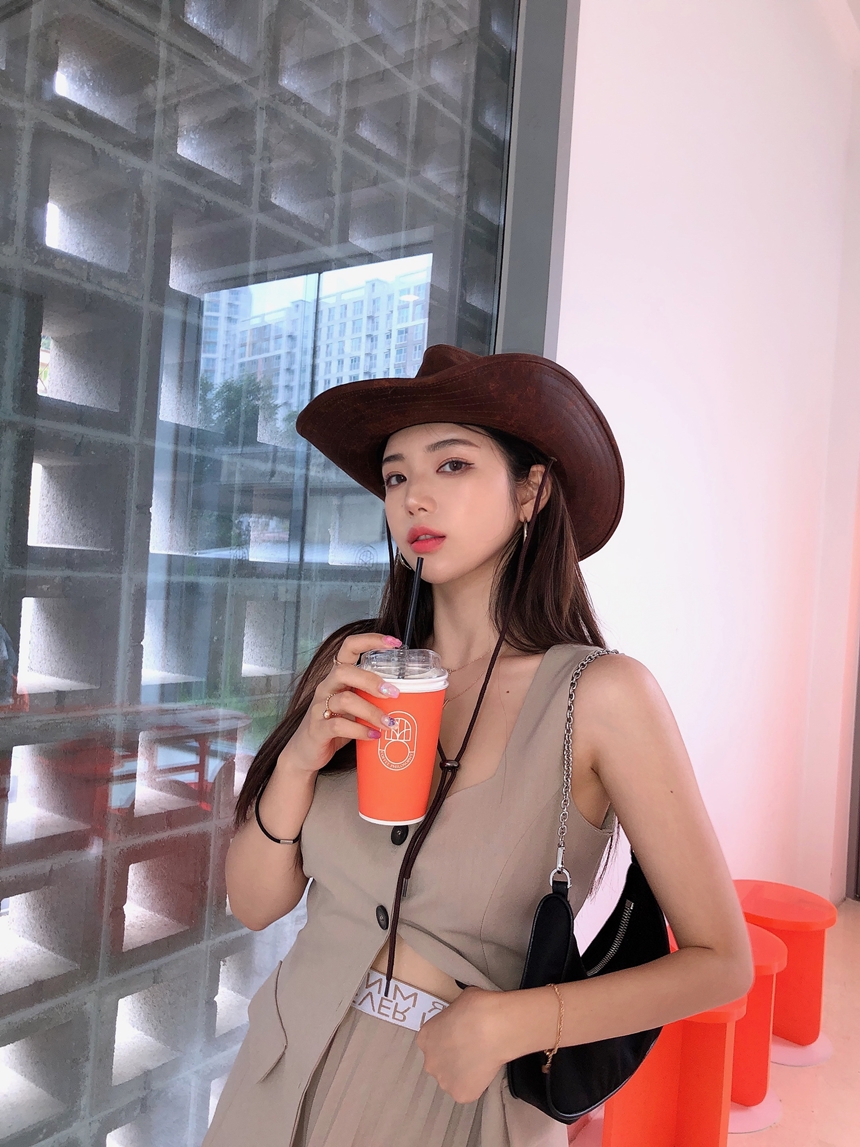 웨스턴 카우보이 페도라 모자 2color 상세 이미지 19