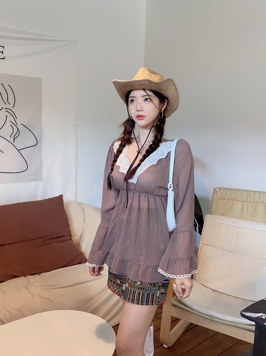 웨스턴 카우보이 페도라 모자 2color 상세 이미지 26