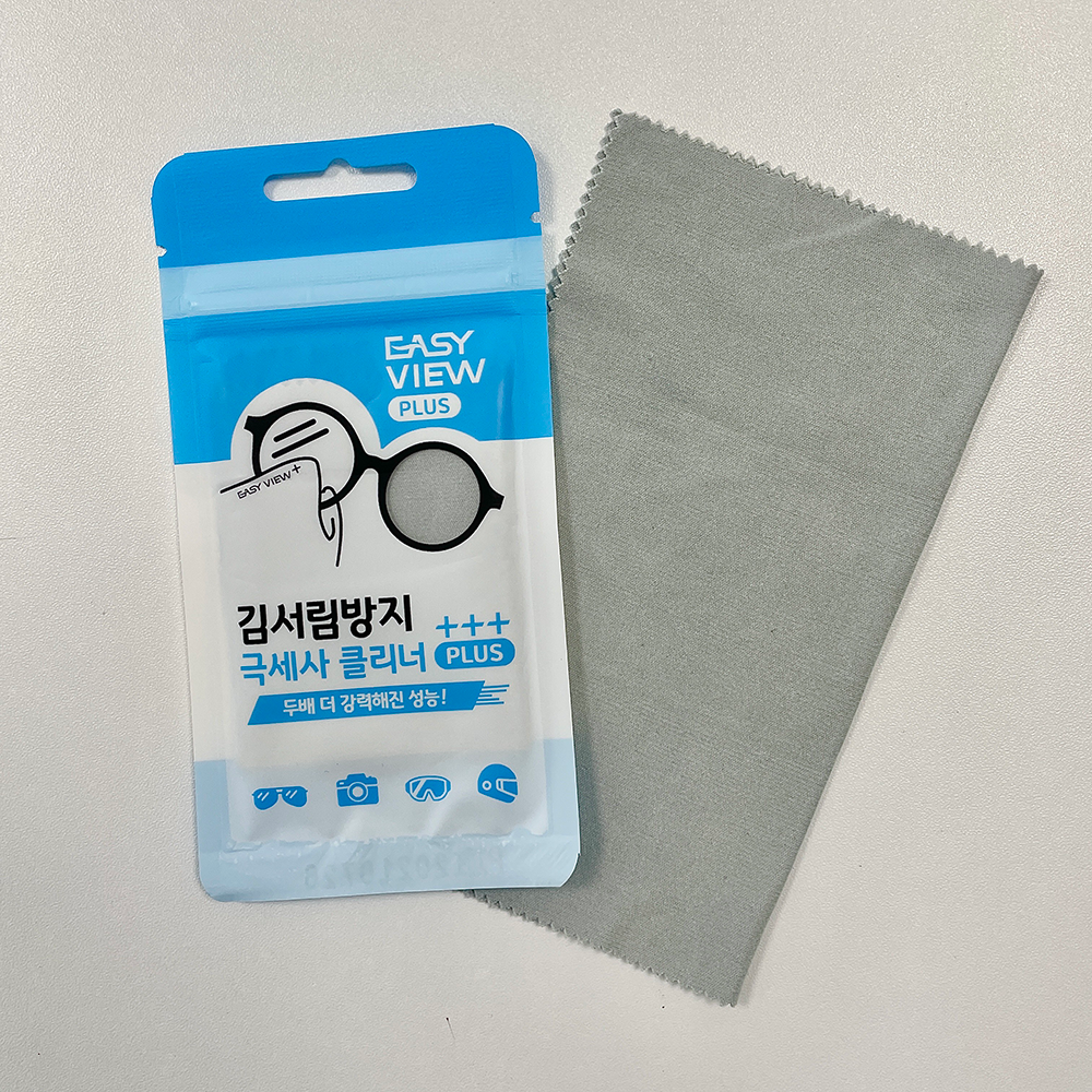 이지뷰플러스 김서림 방지 안경닦이 습기 서리 성애 제거 안경천 겨울 마스크 3개
