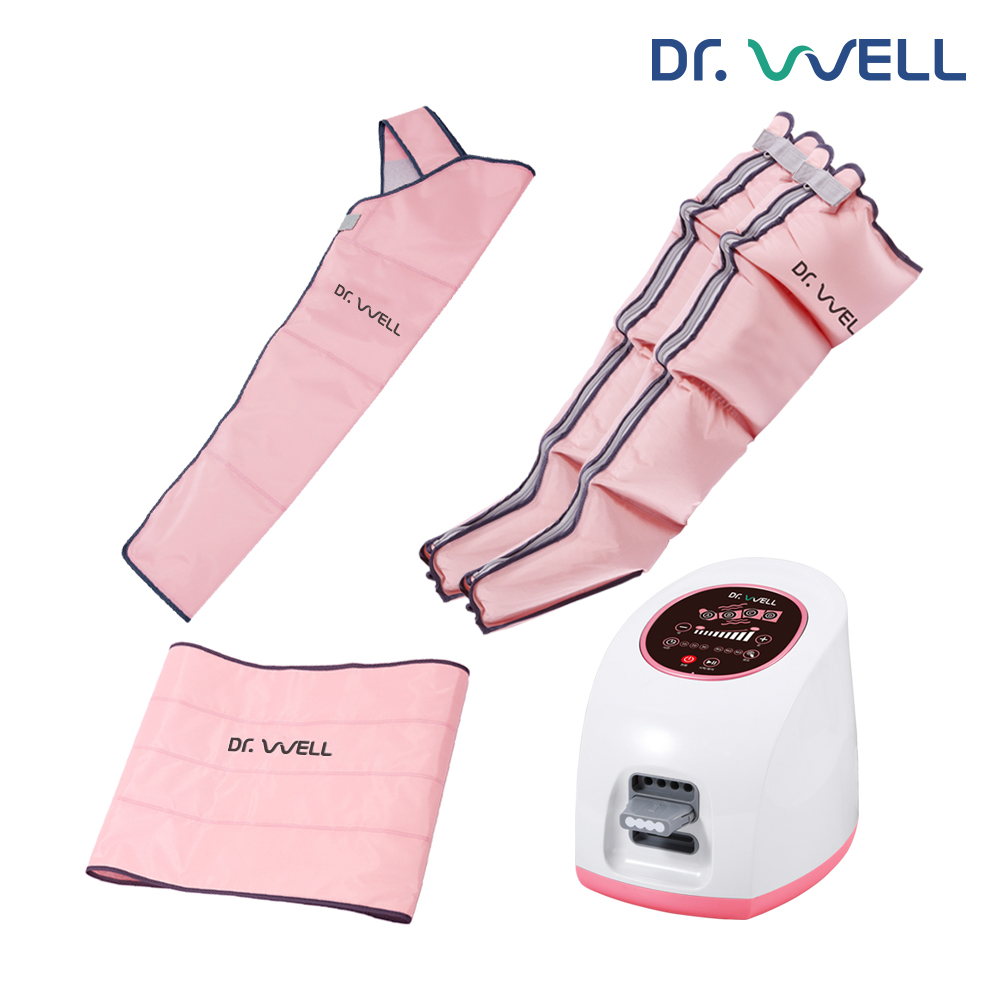 닥터웰 에어라이너 4구 공기압 마사지 풀 세트 HDW-5000 (본체+다리+팔+허리) - 상세 이미지 2