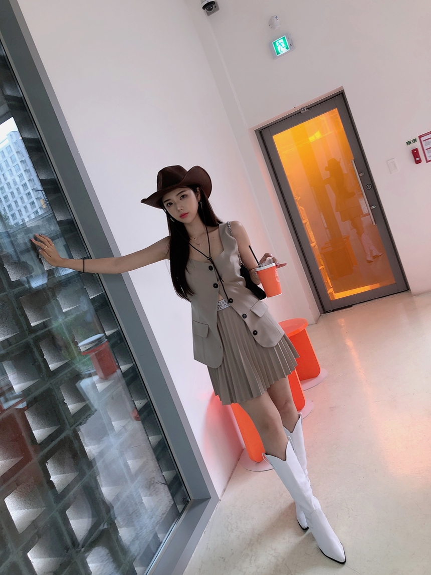 웨스턴 카우보이 페도라 모자 2color 상세 이미지 16
