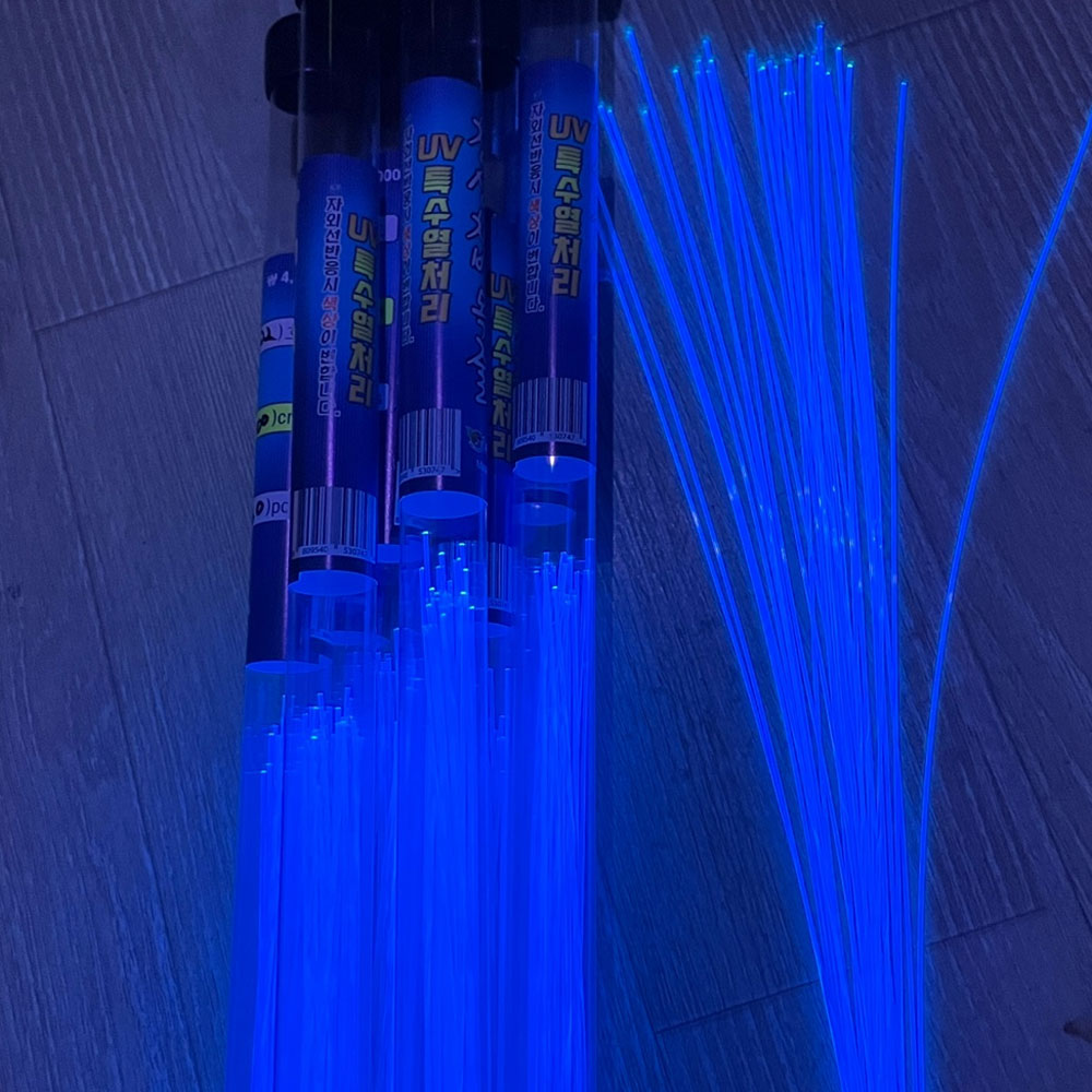 경심줄 자작채비 UV경심줄 침선채비 목줄 2호부터 줄꼬임제로